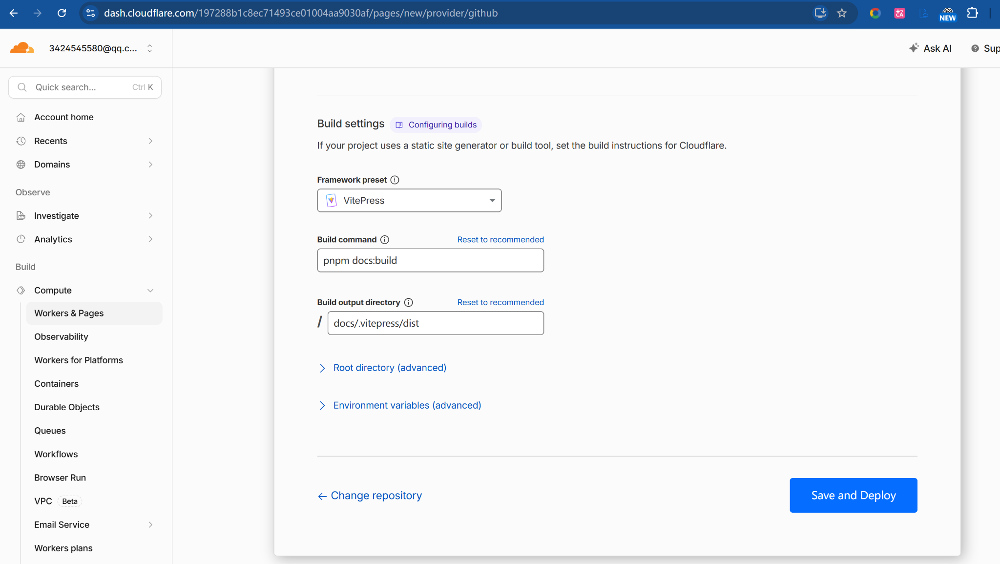 Cloudflare Pages 最终构建配置
